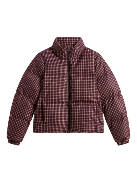 checked zip jacket by WOOLRICH