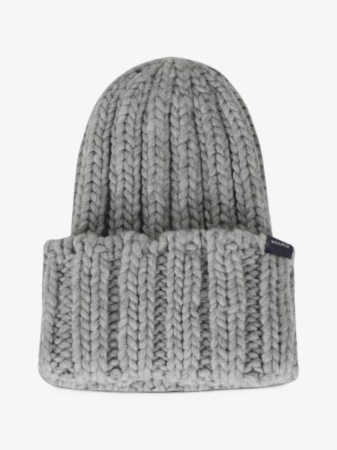 chunky-knit beanie hat by WOOLRICH