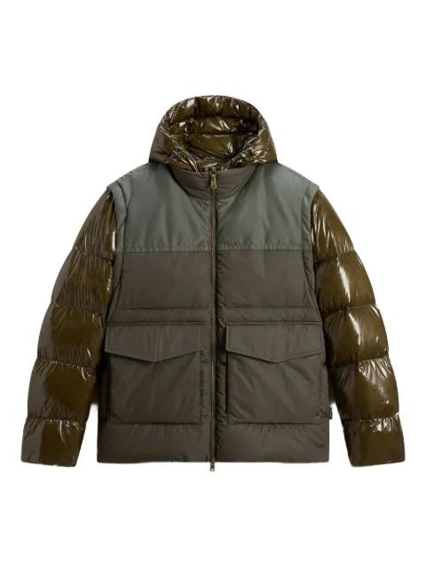 convertible puffer jacket by WOOLRICH