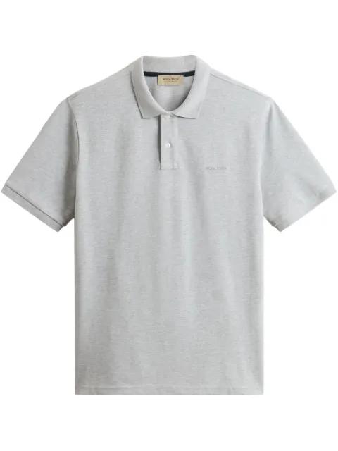 cotton piqué polo shirt by WOOLRICH