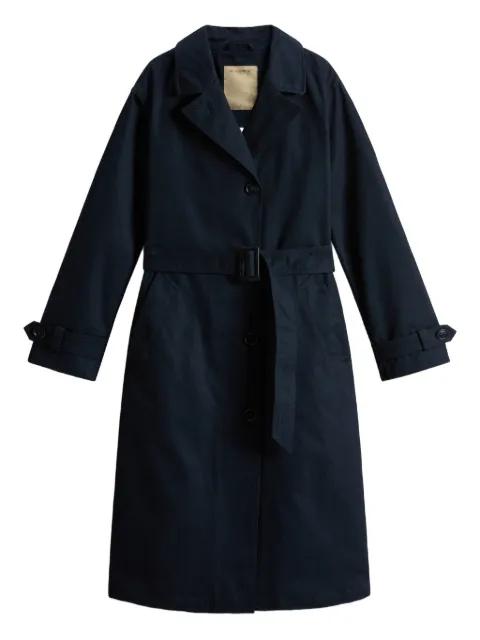 cotton trench coat by WOOLRICH