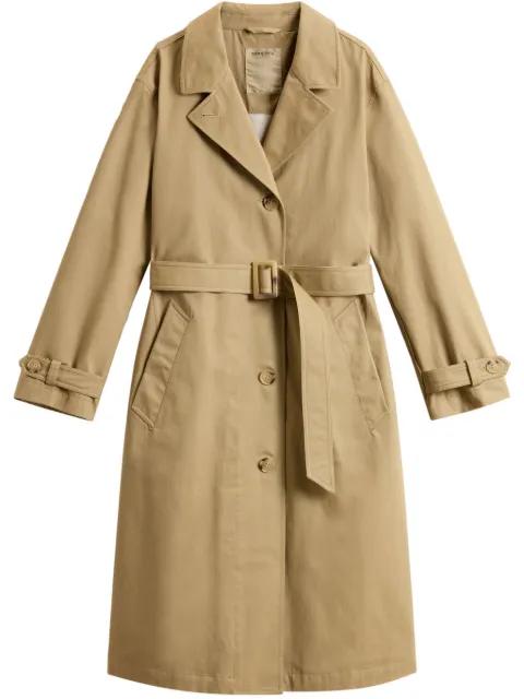 cotton trench coat by WOOLRICH