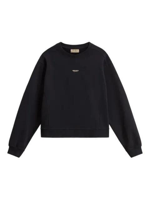 crew neck fleece top by WOOLRICH