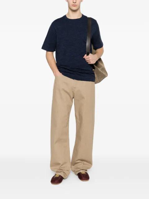 crew-neck knitted T-shirt by WOOLRICH