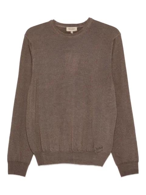 crew-neck long-sleeve sweater by WOOLRICH