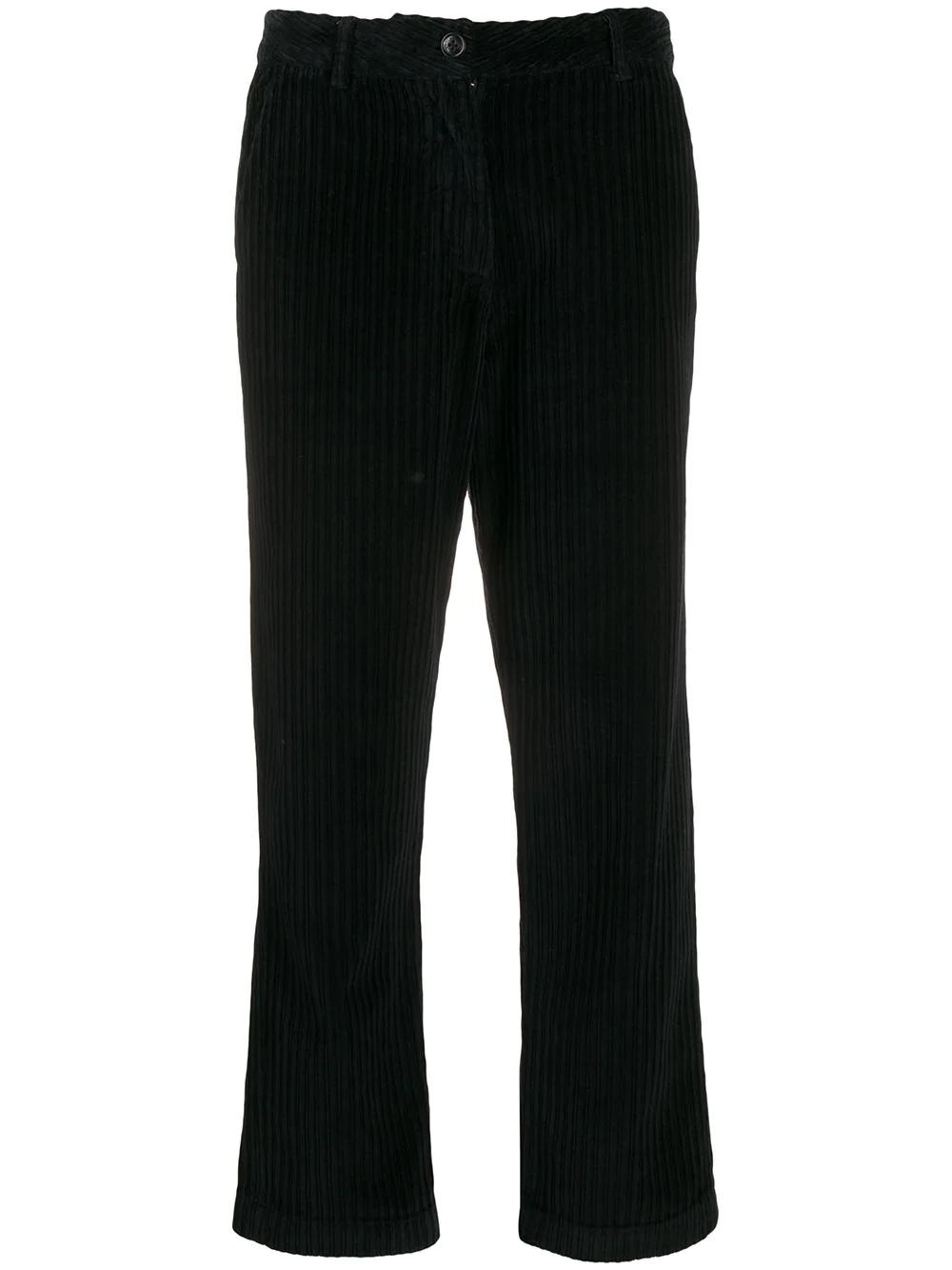 cropped corduroy trousers by WOOLRICH
