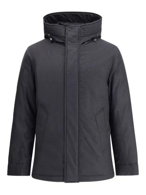 drawstring-hood down jacket by WOOLRICH
