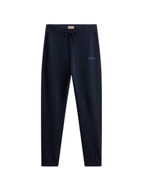 drawstring logo track pants by WOOLRICH