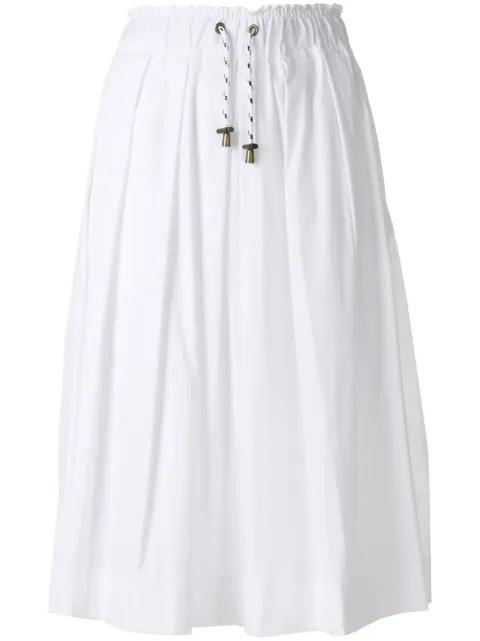 drawstring waist skirt by WOOLRICH