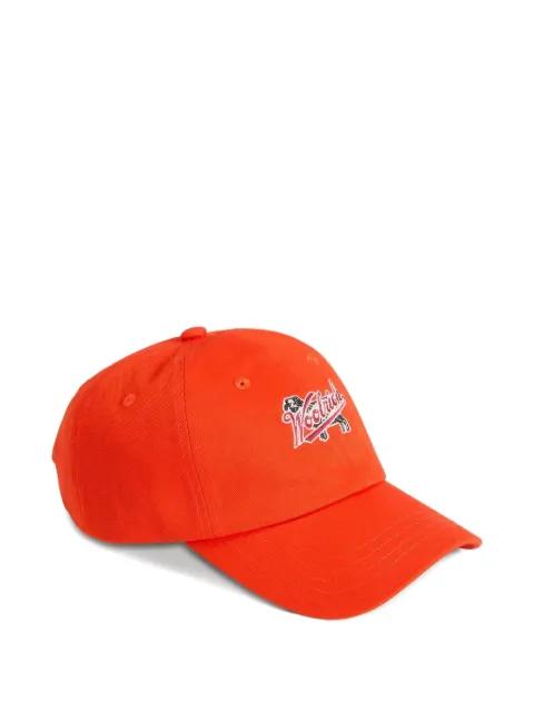 embroidered graphic baseball cap by WOOLRICH