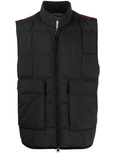 feather-down quilted vest by WOOLRICH