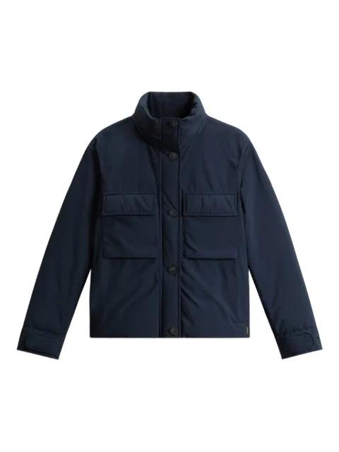 flap-pocket padded jacket by WOOLRICH