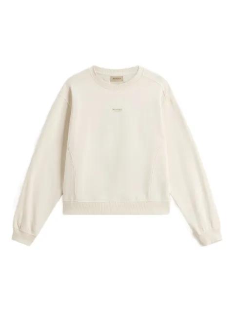 fleece crew-neck sweatshirt by WOOLRICH