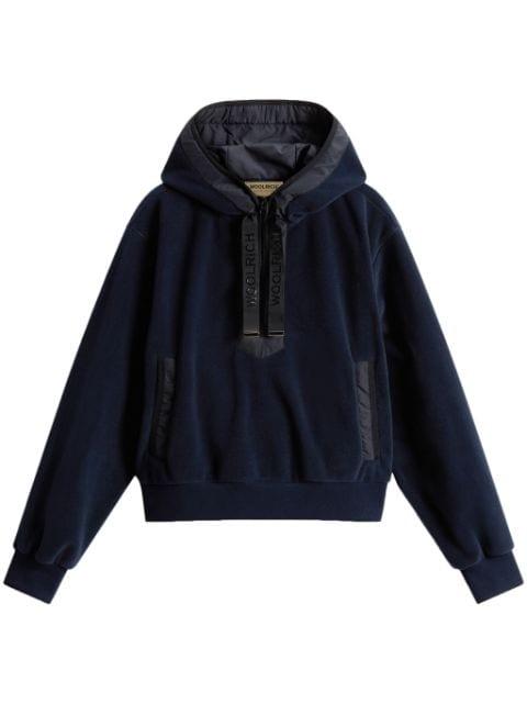 fleece hoodie by WOOLRICH