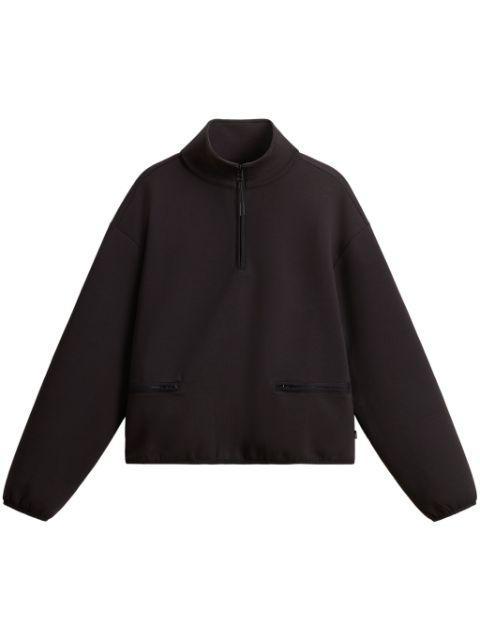 fleece zipped sweatshirt by WOOLRICH