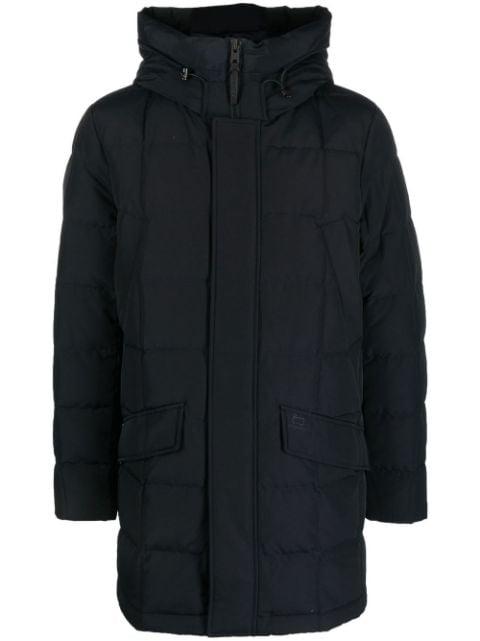 funnel neck padded coat by WOOLRICH