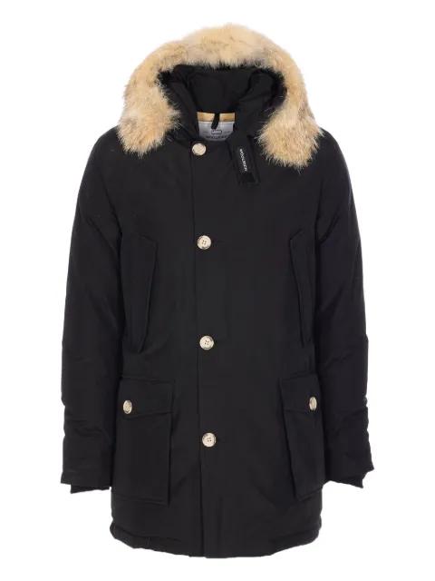 fur-trim coat by WOOLRICH
