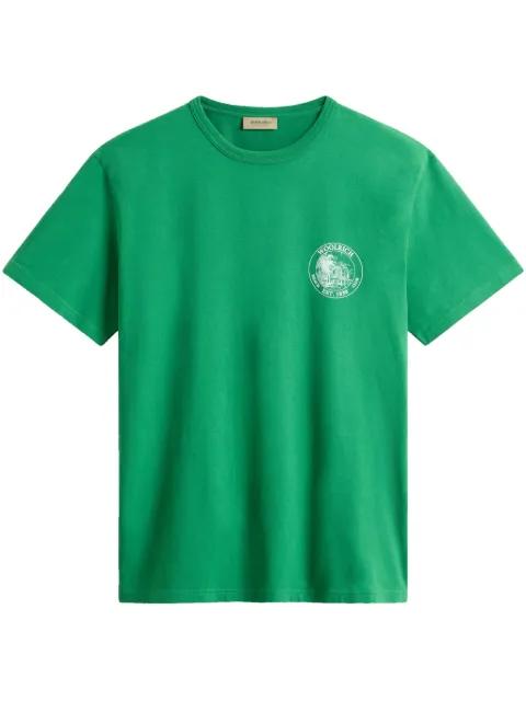 graphic-emblem T-shirt by WOOLRICH