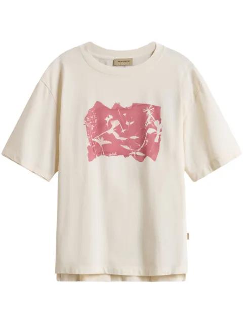 graphic-print T-shirt by WOOLRICH