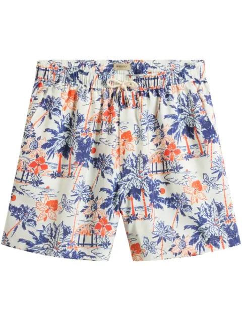 graphic-print shorts by WOOLRICH