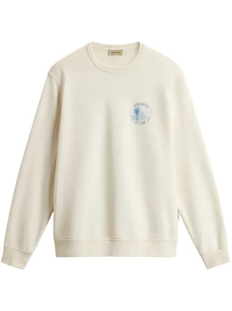 graphic-print sweatshirt by WOOLRICH