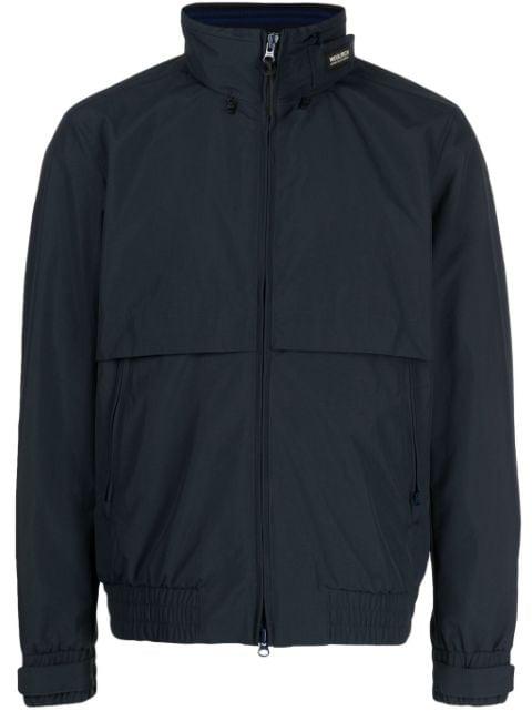 high-neck zip-up jacket by WOOLRICH