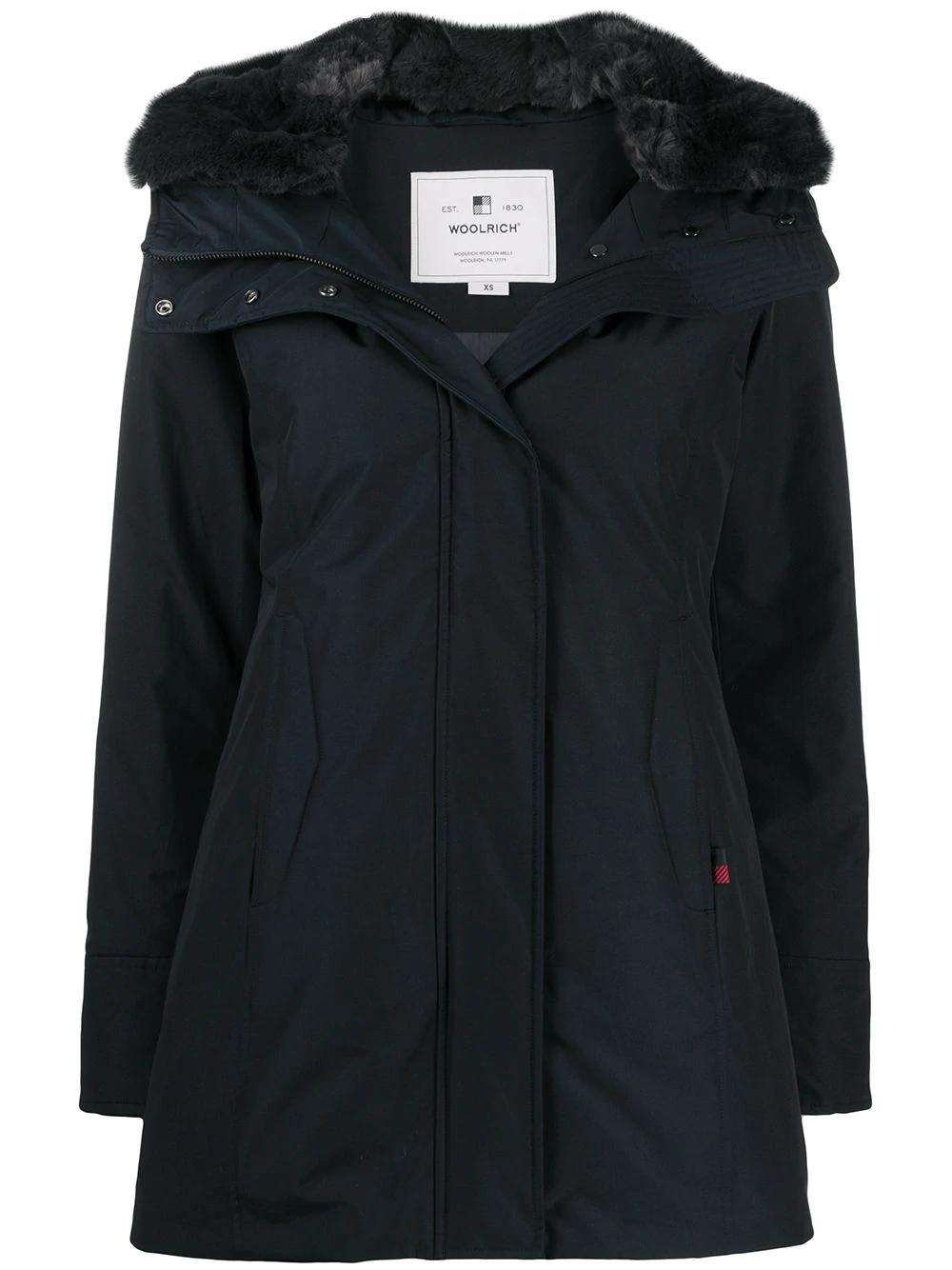 hoodied down parka by WOOLRICH