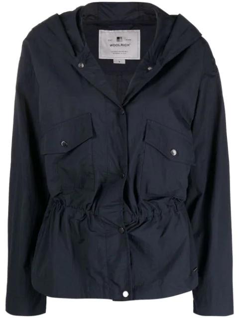 hoodied drawstring jacket by WOOLRICH