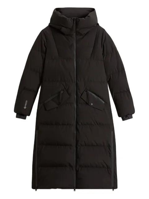 hoodied quilted coat by WOOLRICH
