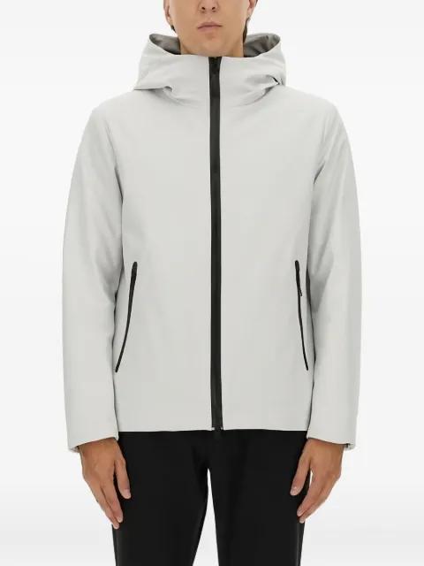 hoodied zip-fastening  jacket by WOOLRICH