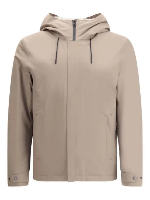 hoodied zip-front jacket by WOOLRICH