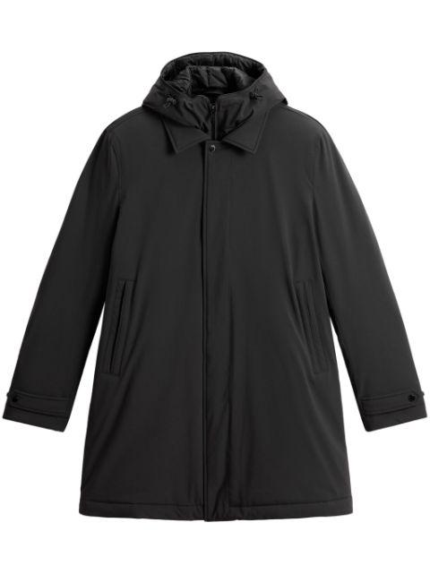 layered coat by WOOLRICH