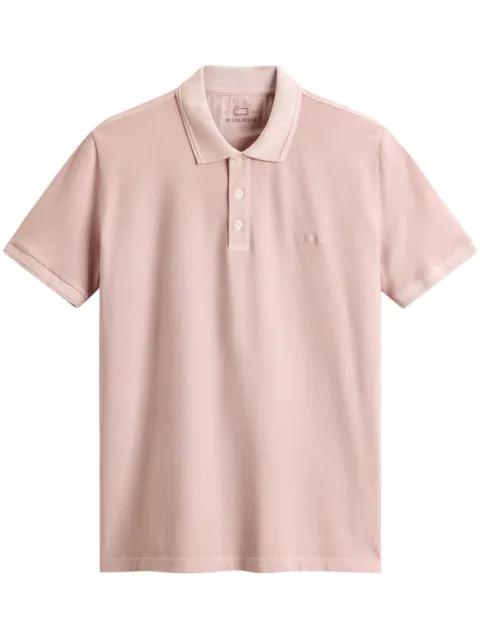 logo-embroidered polo shirt by WOOLRICH