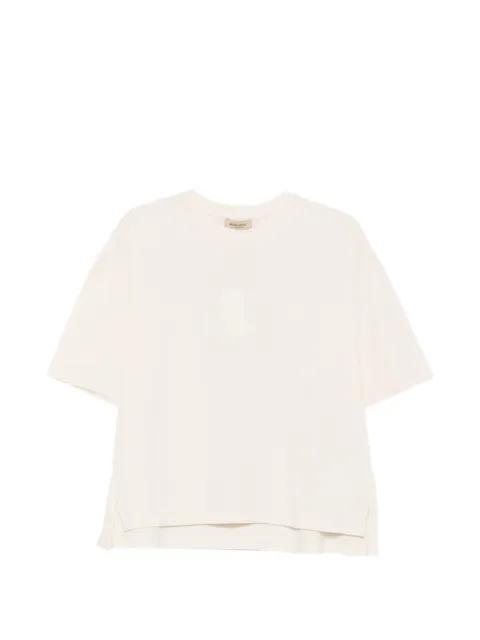 logo-embroidered side-slit T-shirt by WOOLRICH