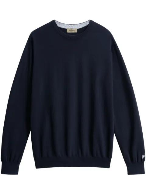 logo-embroidered sweatshirt by WOOLRICH