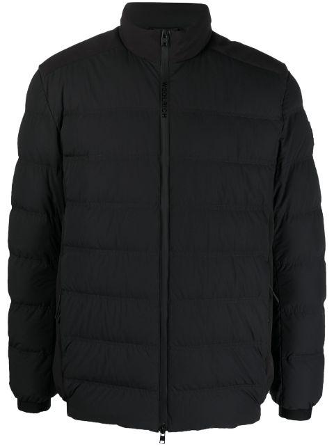 logo-patch padded jacket by WOOLRICH