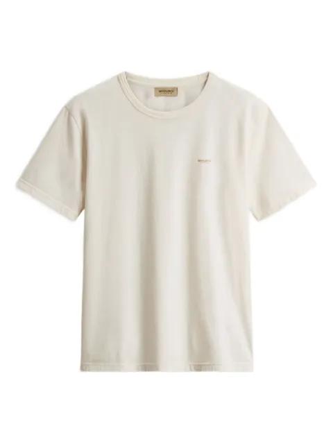 logo-print T-shirt by WOOLRICH