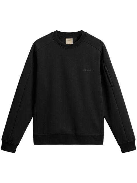 logo-print sweatshirt by WOOLRICH
