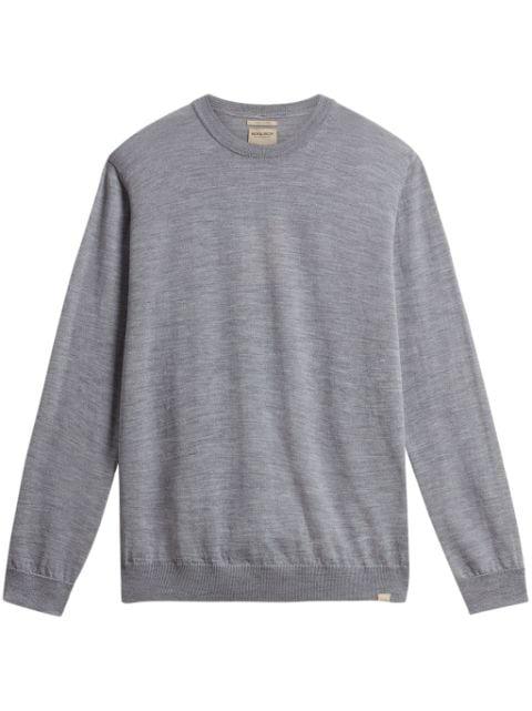 logo-tag knitted jumper by WOOLRICH