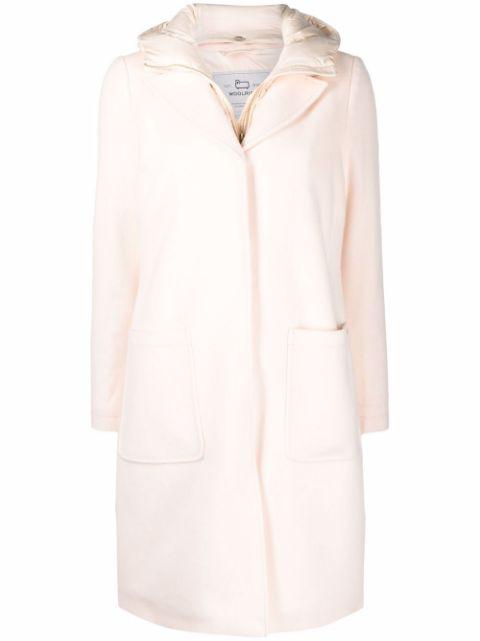 padded zip-up coat by WOOLRICH