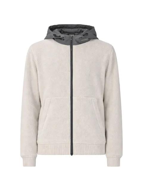 panelled zip-up hoodie by WOOLRICH