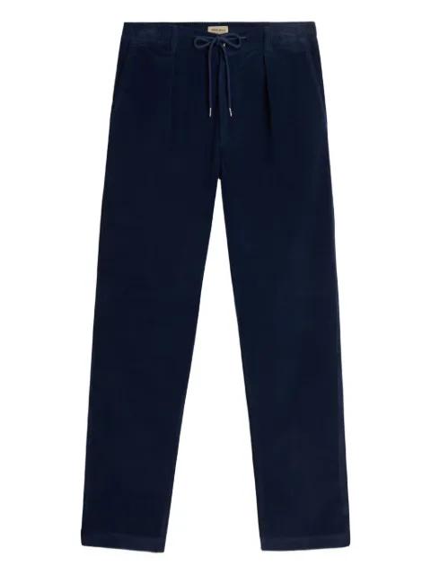 pleated drawstring trousers by WOOLRICH