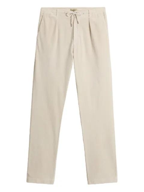 pleated drawstring trousers by WOOLRICH