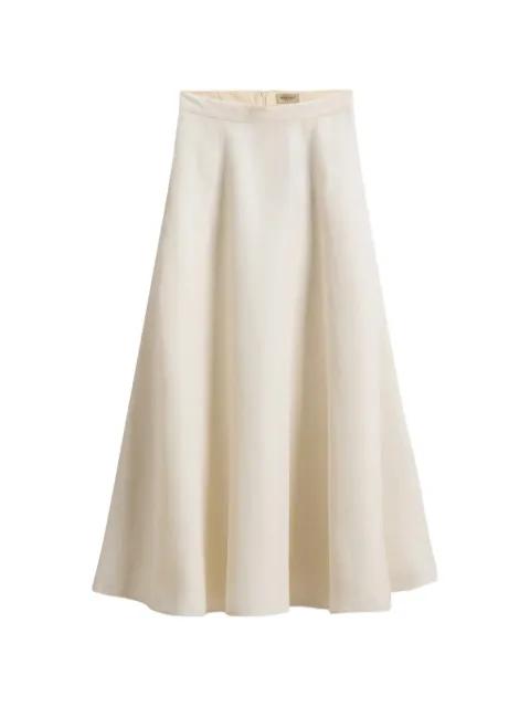 pleated maxi skirt by WOOLRICH