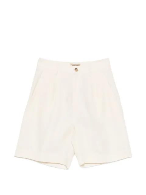 pleated shorts by WOOLRICH