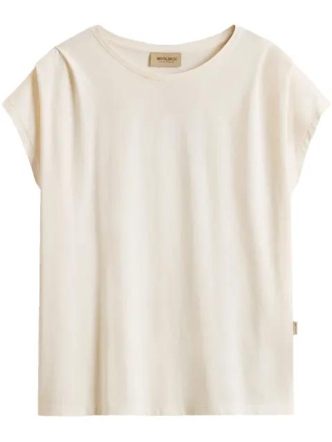 pleated t-shirt by WOOLRICH