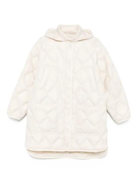 quilted hoodied coat by WOOLRICH