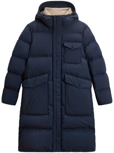 quilted parka coat by WOOLRICH
