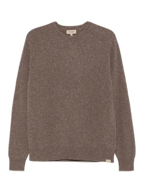 ribbed crew-neck sweater by WOOLRICH