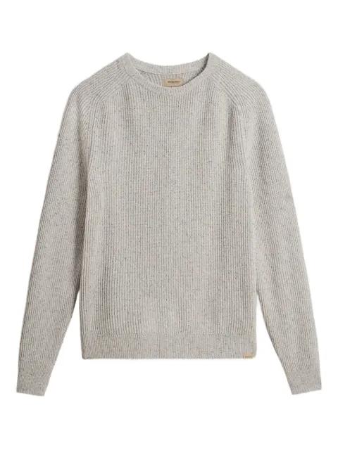 ribbed crew-neck sweater by WOOLRICH
